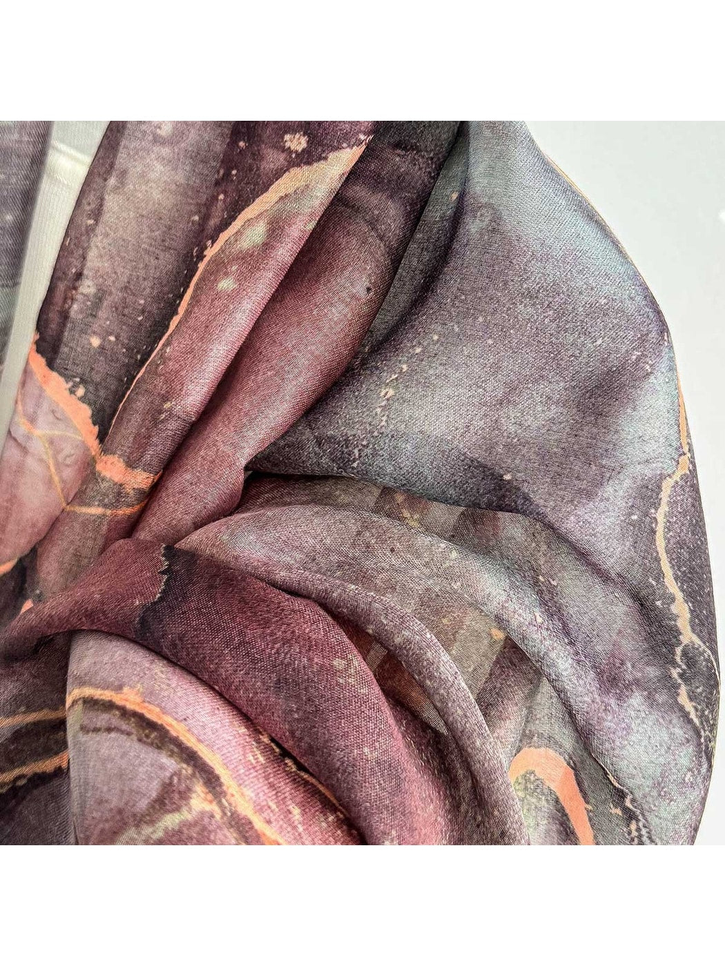 Scarvii - Simple Plant Print Fashion Summer Wrap Scarf