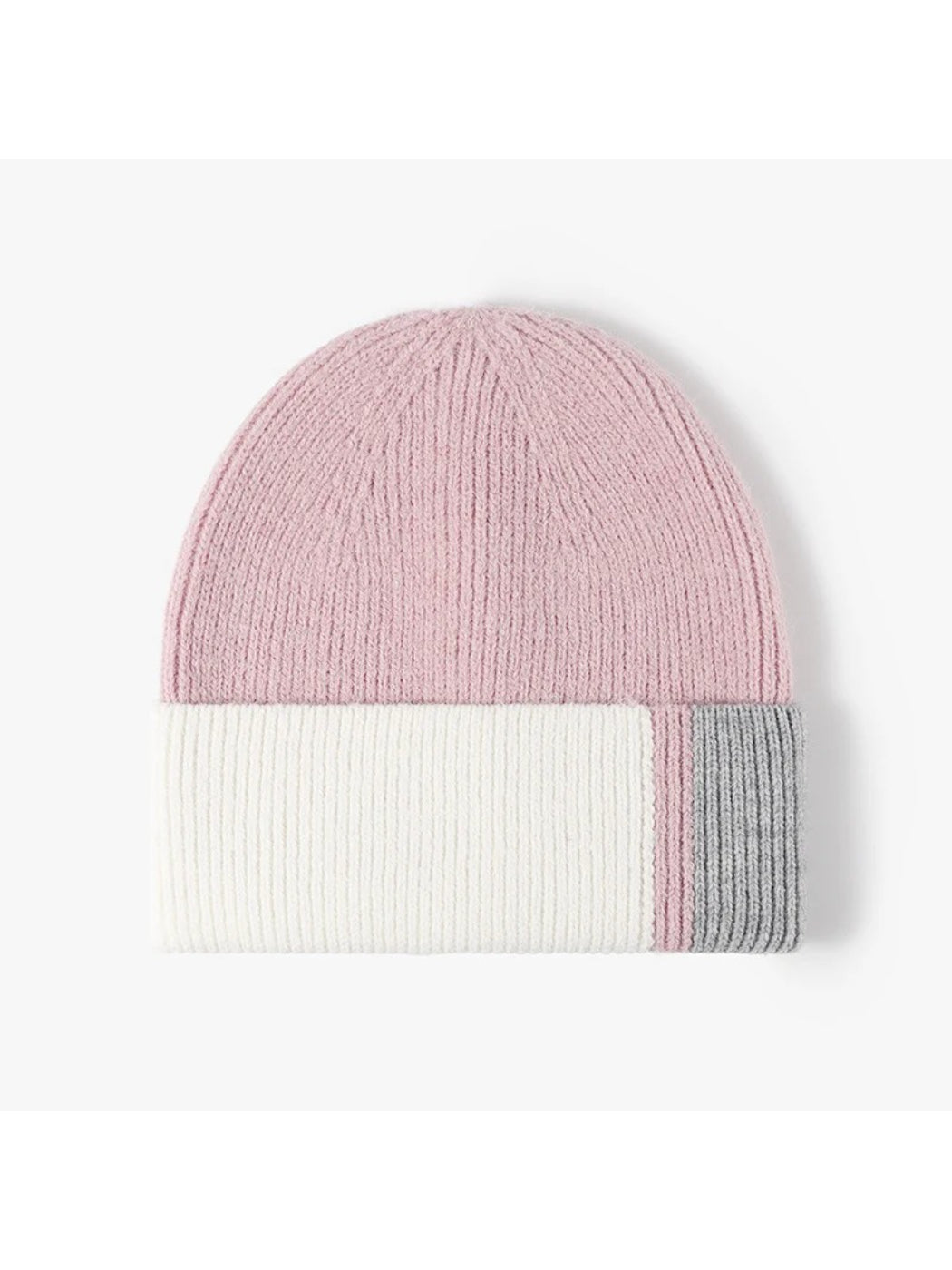 Haila - Colorblock Single-Layer Knit Beanie