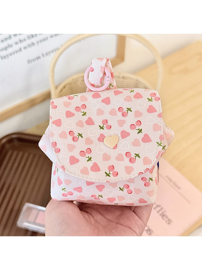 Cosbai - Cute Plaid Printed Coin Pouch