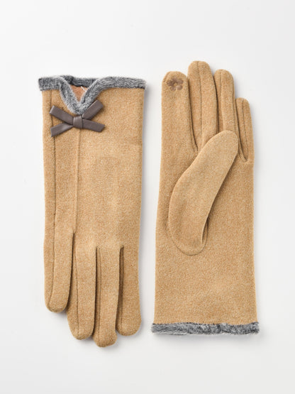 Gloving - Women's Winter Touchscreen Gloves with bow