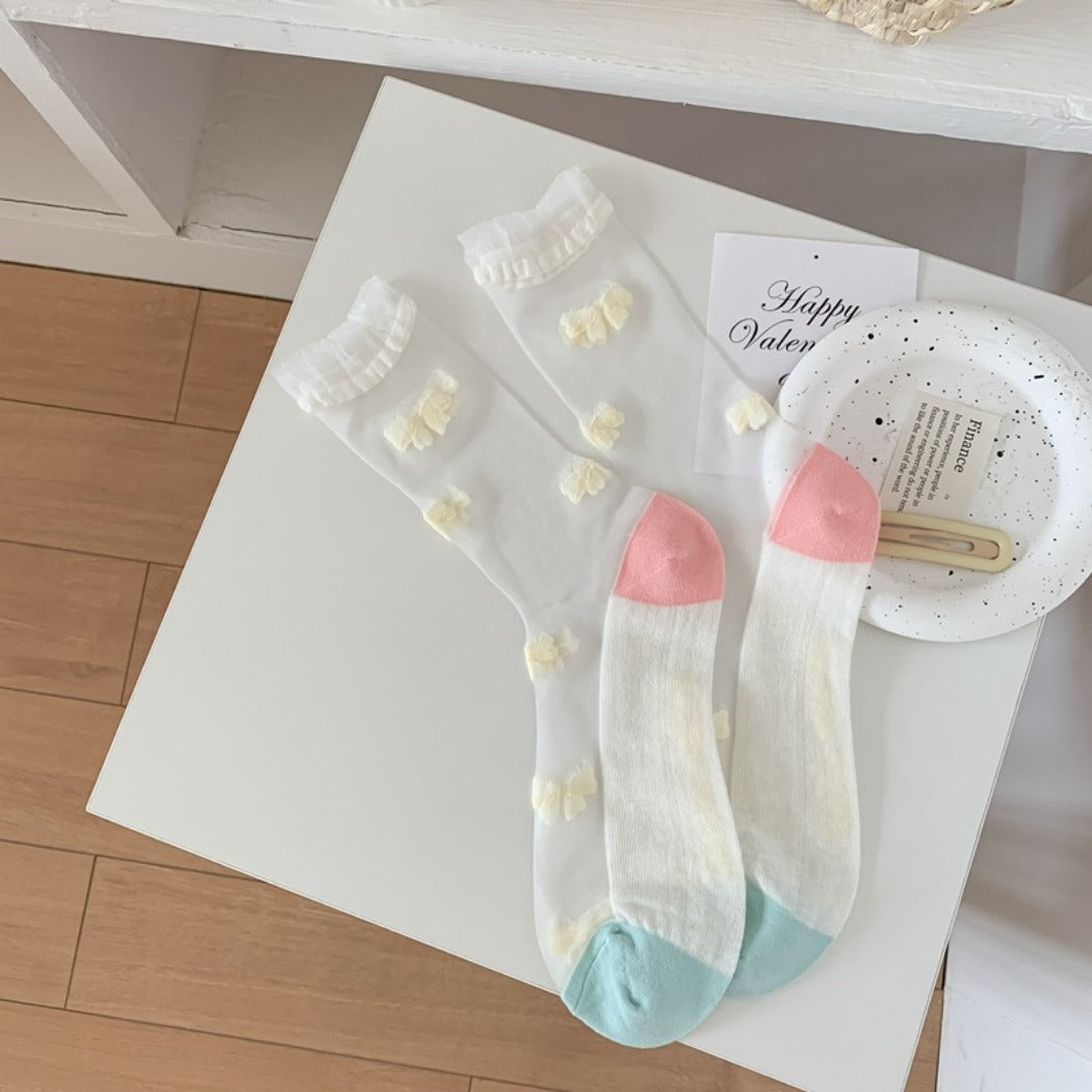 Rufia - Summer Colorful Cute Pattern Socks