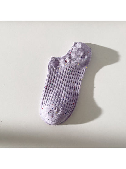 Rufia - Speckled Ribbed Ankle Socks product image 5