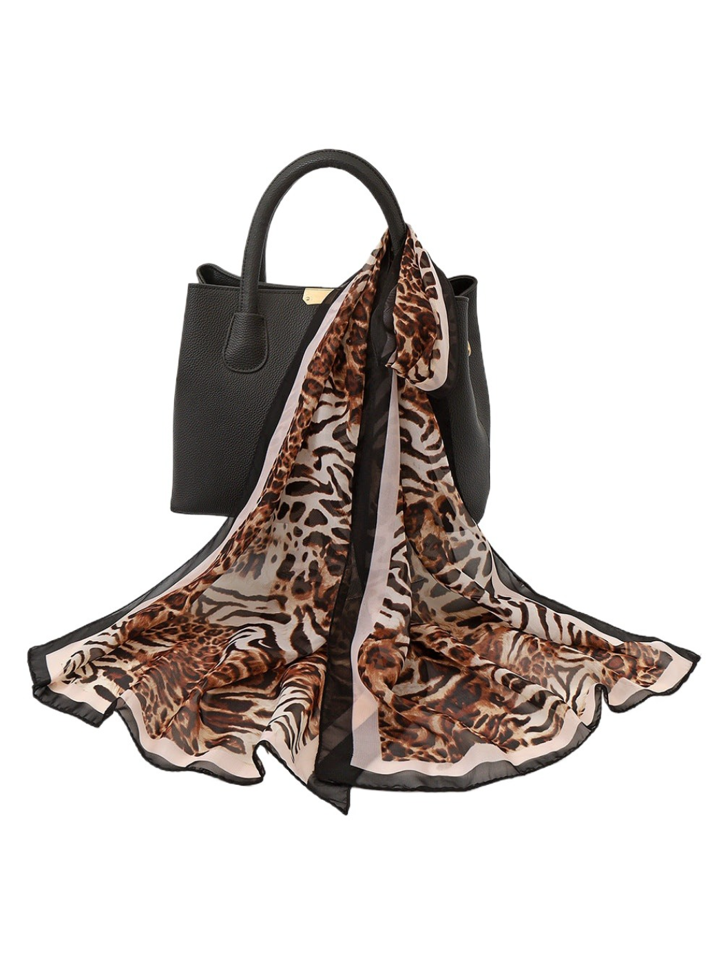 Scarvii - Mixed Animal Print Scarf