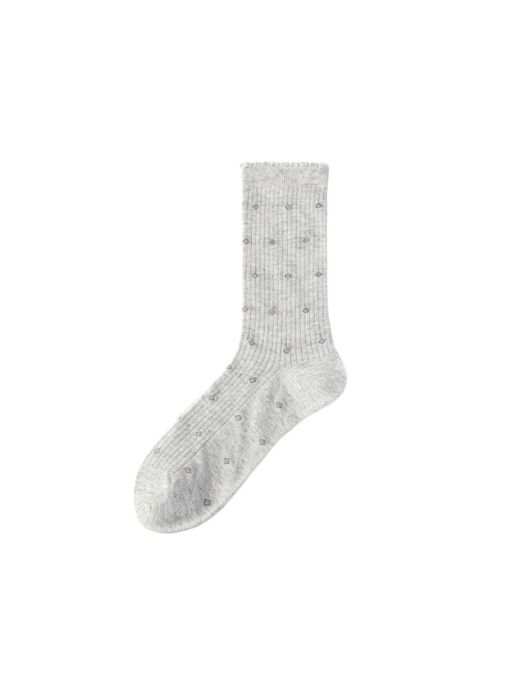 Rufia - Mixed Texture Knit Crew Socks product image 5