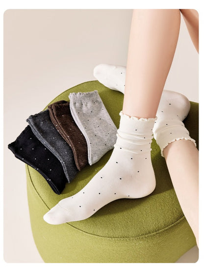 Rufia - Micro Dot Crew Socks
