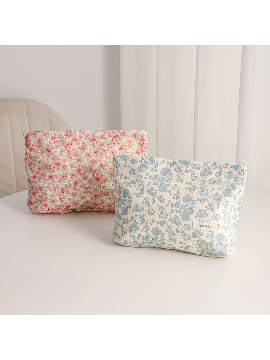 Cosbai - Floral Daily Beauty Storage Bag