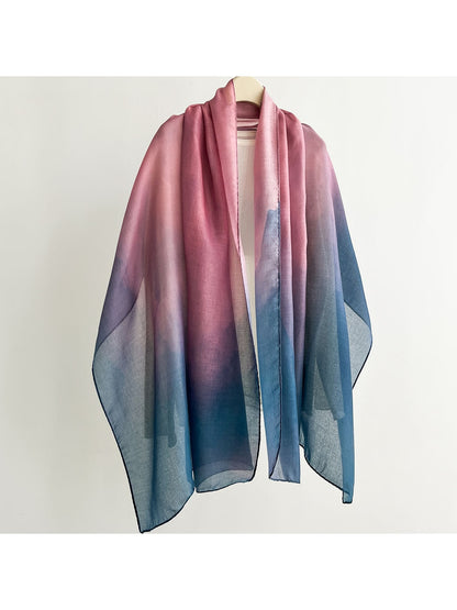 Scarvii - Flowing Art Print Summer Wrap Scarf