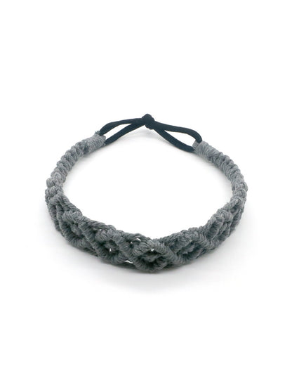 Scarvii - Bohemian Braided Rope Headband & Hair Accessory