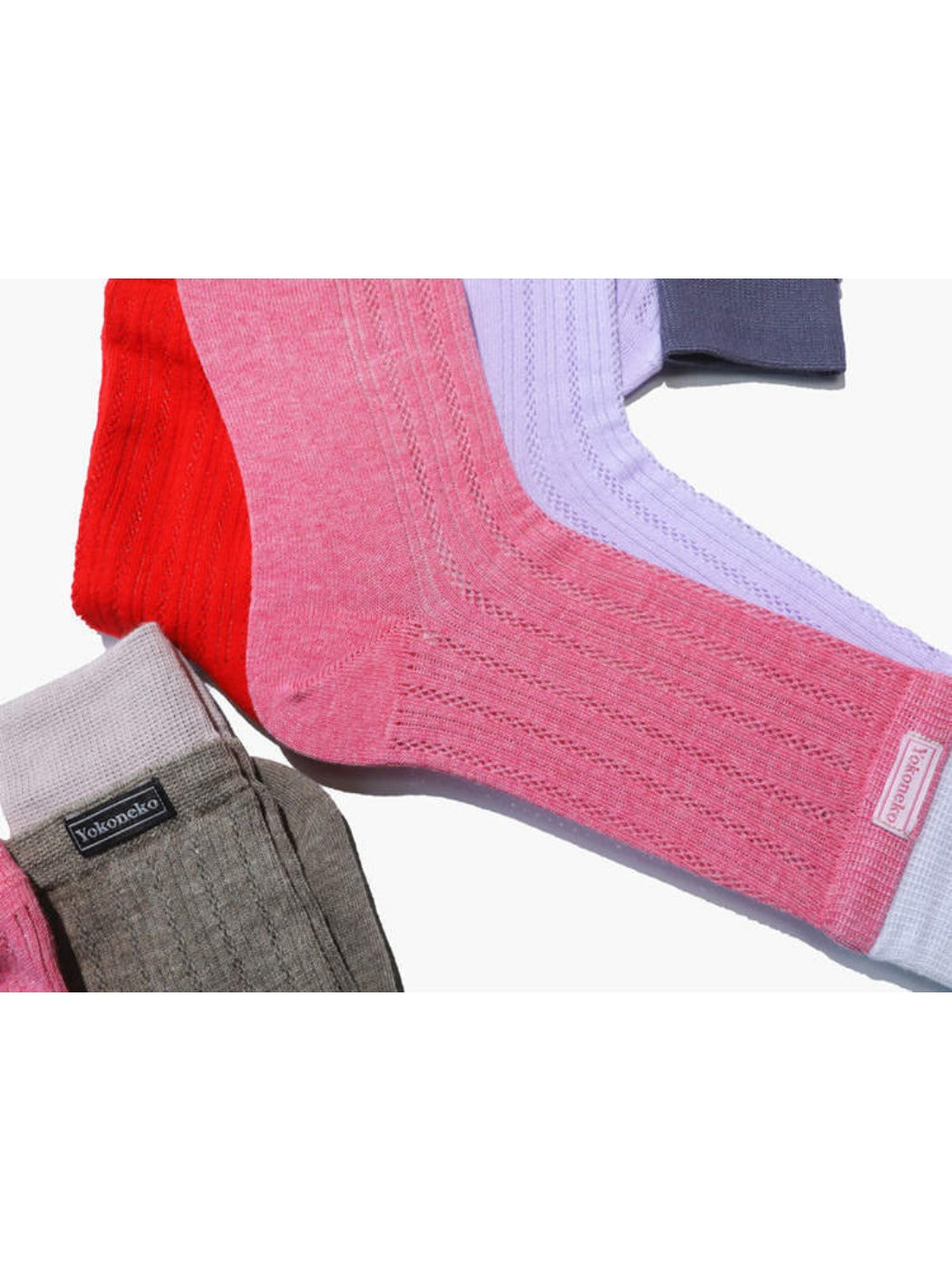Rufia - Dopamine Summer Mesh Colorblock Ankle Socks