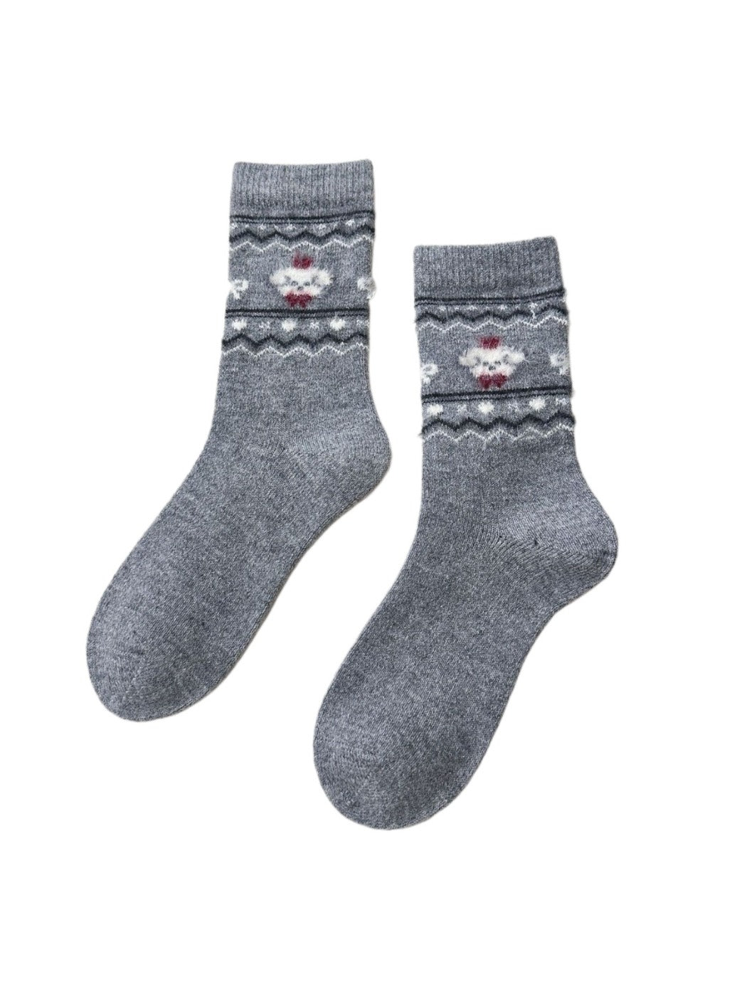 Rufia – Dog Pattern Winter Socks