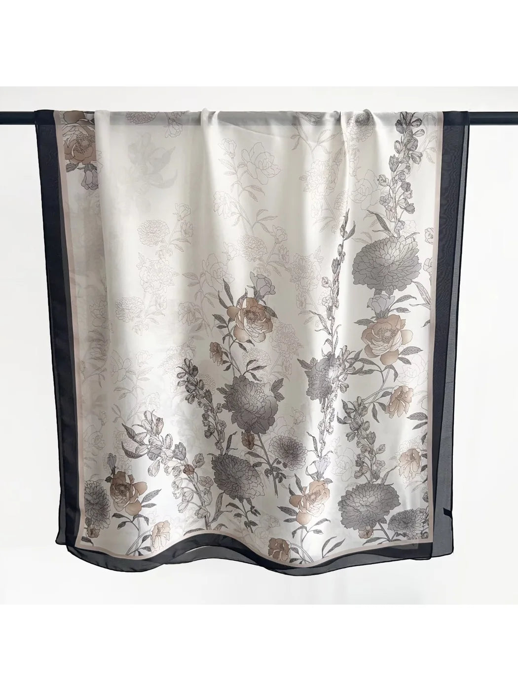 Scarvii - Botanical Floral Border Scarf