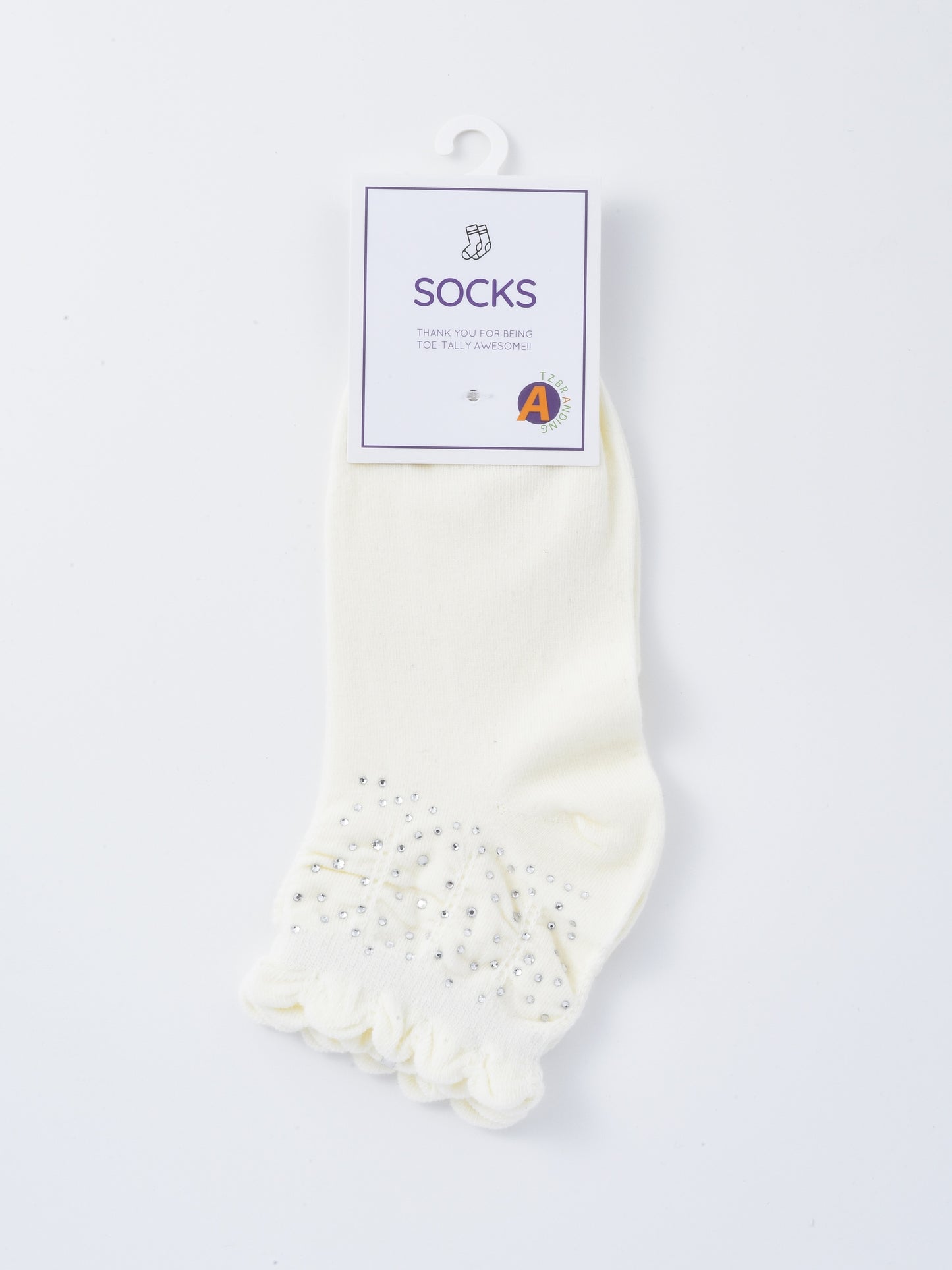 Rufia - Bubble Trim Solid Low-Cut Socks