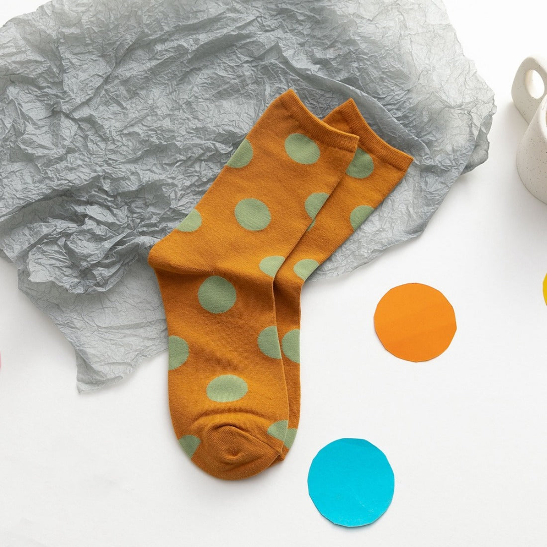 Rufia - Polka Dot Colorful Socks