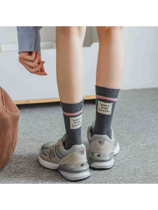 Rufia - Modern Stripe Cuff Crew Socks product image 2