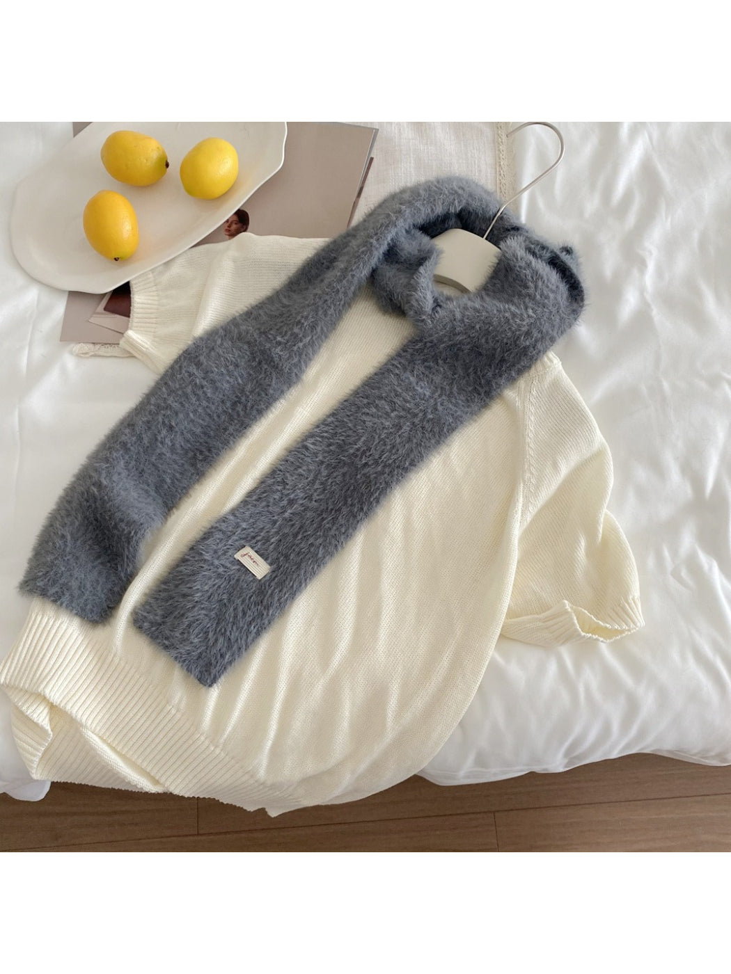 Scarvii - Fuzzy Soft Knit Scarf