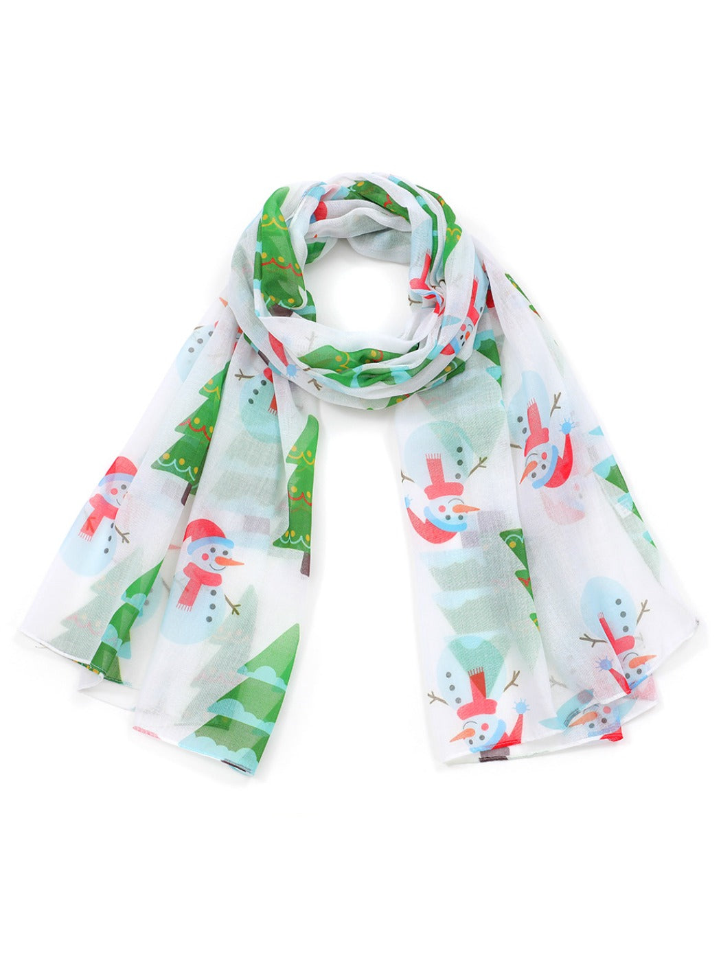 Scarvii - Christmas Snowman Holiday Scarf