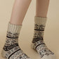 Rufia - Thick Bohemian Pattern Mid-Calf Socks - Soft & Warm