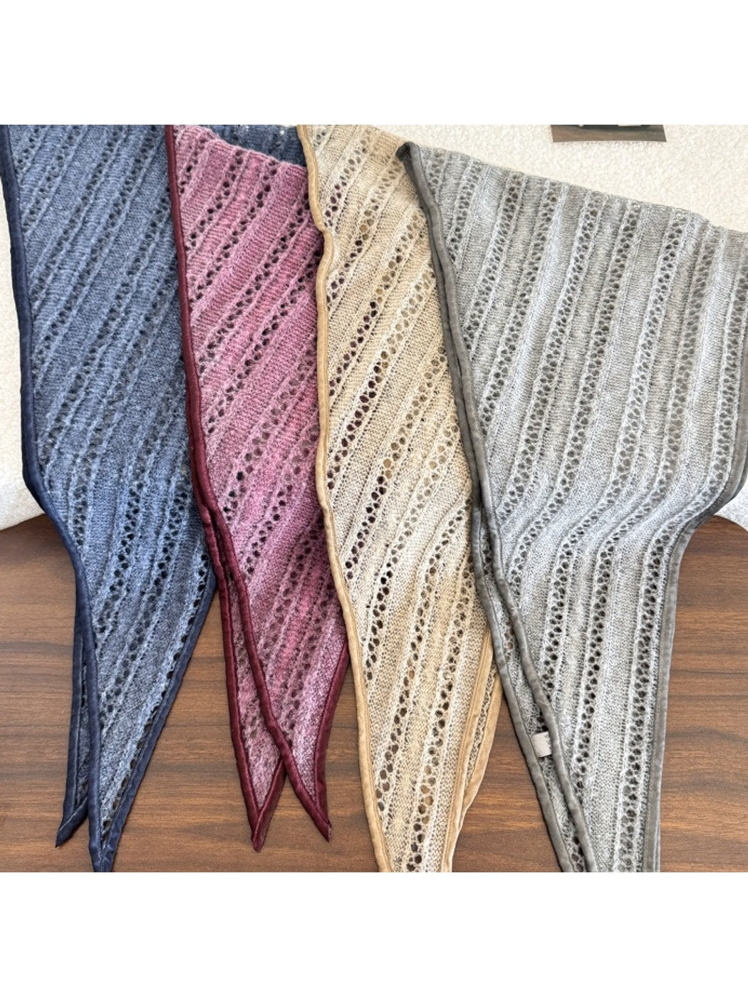 Scarvii - Casual Solid Color Triangle Bandana