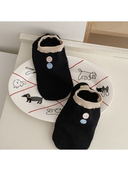 Rufia - Minimal Contrast Edge Ankle Socks product image 7
