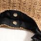 Cosbai - Ruffle Trim Crochet Sling Bag - Vintage & Chic