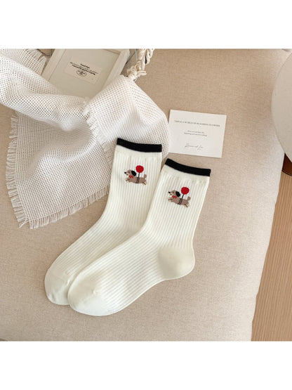 Rufia - Playful Puppy Crew Socks product image 7