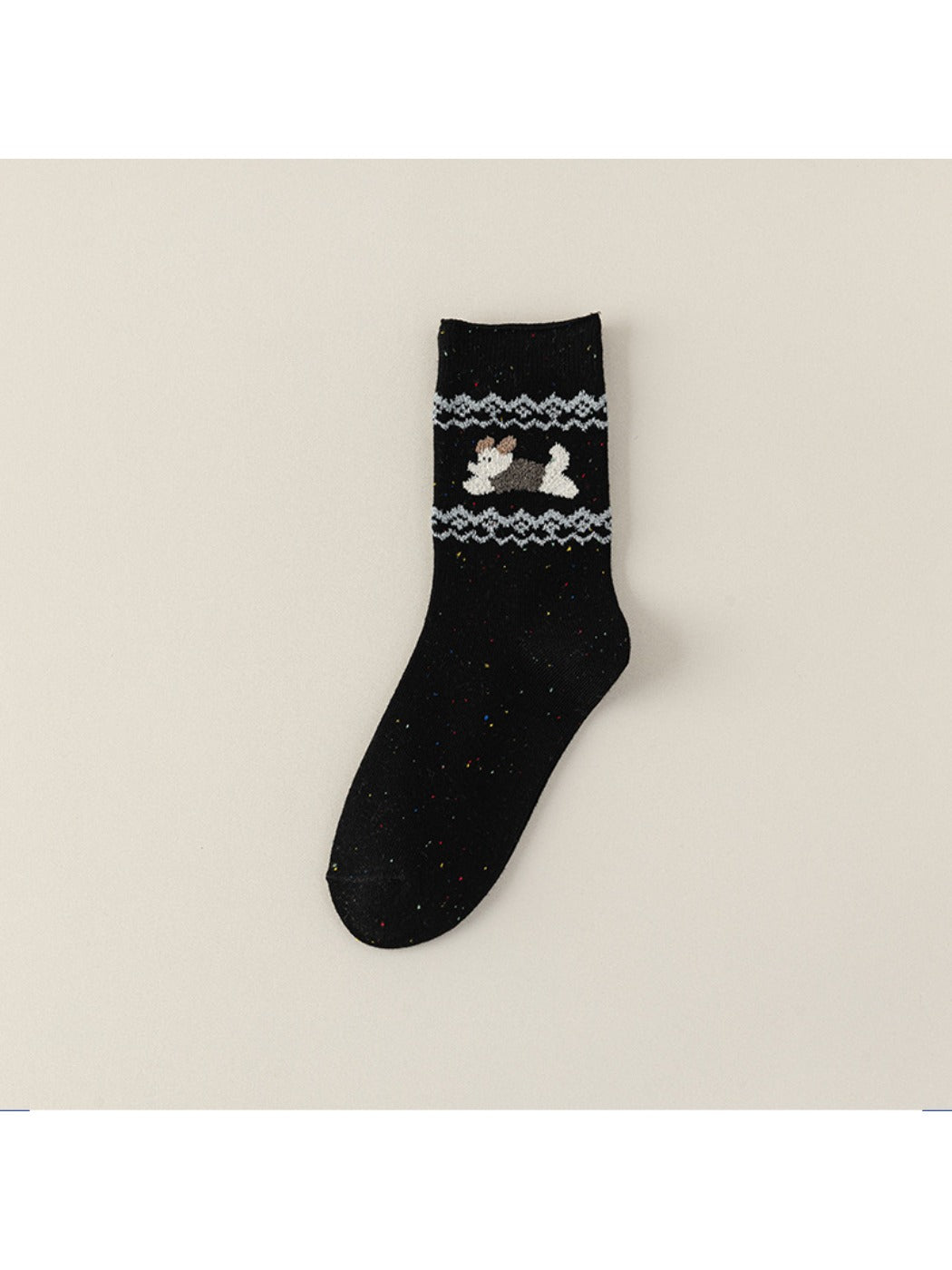 Rufia - Cute Animal Pattern Mid-Calf Socks