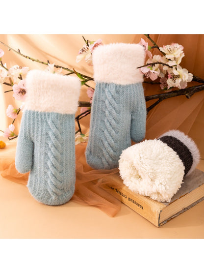 Gloving – Winter Thick Knit Mitten