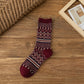 Rufia - Vintage Argyle Pattern Mid-Calf Socks