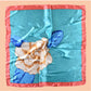 Scarvii - Square Scarf with Elegant Camellia Print
