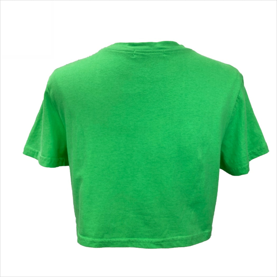Vesty- Green Heart-Print T-shirt - Playful & Loose