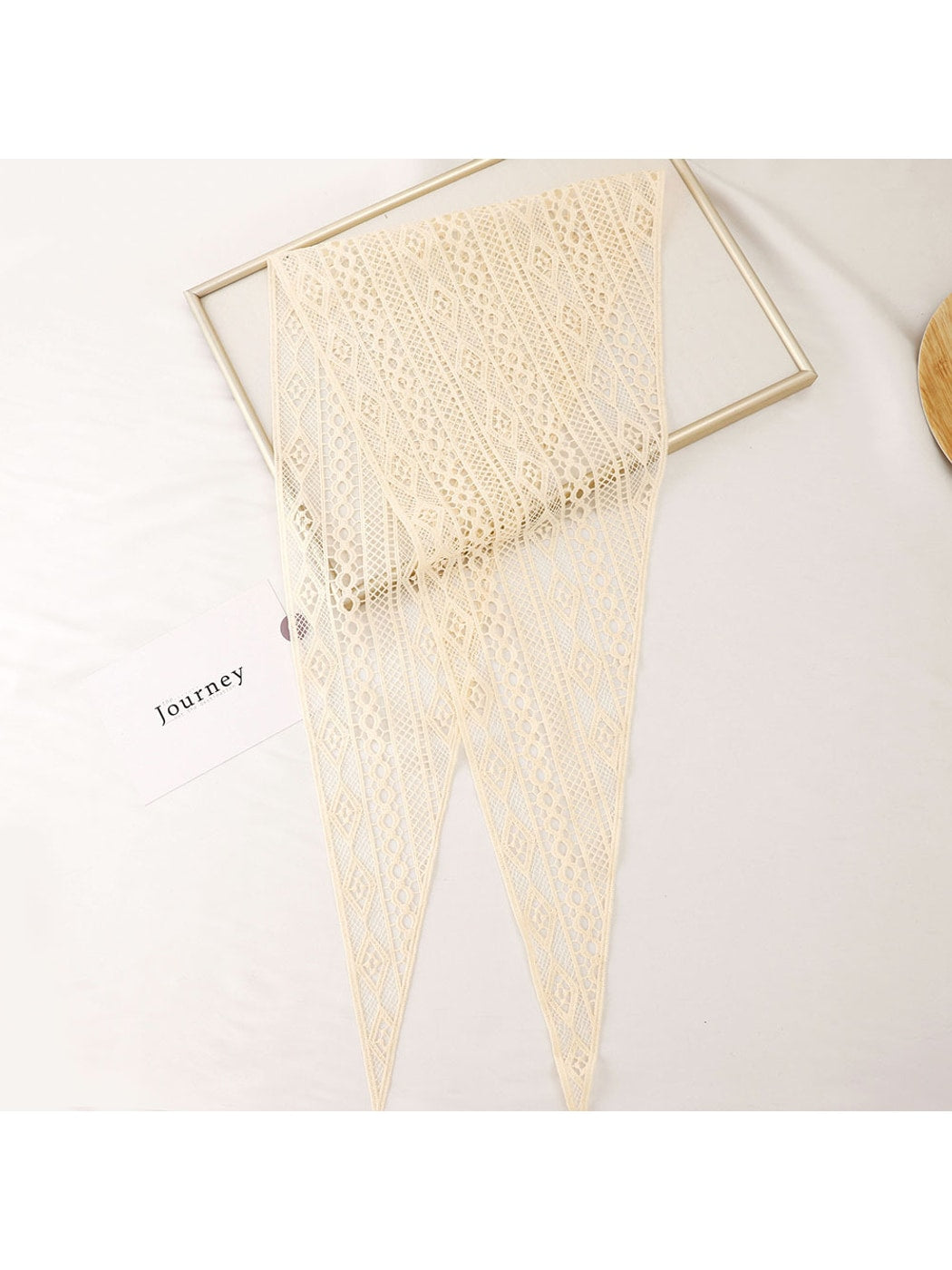 Scarvii - Retro Hollow Triangle Bandana Scarf
