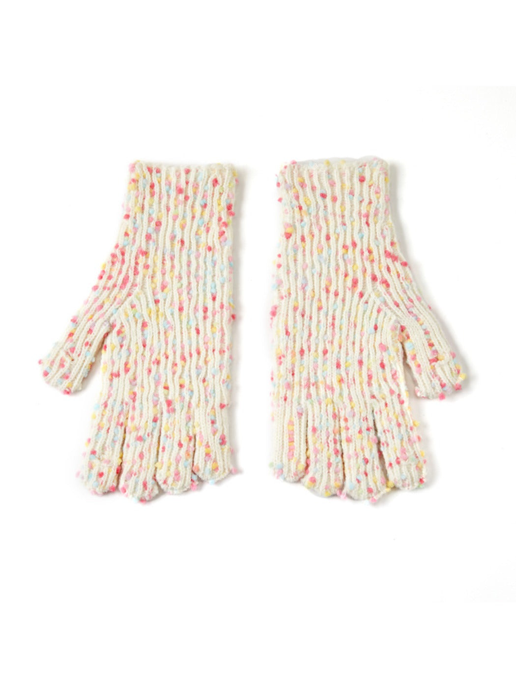 Gloving – Touchscreen Knitted Gloves with Colorful Dots