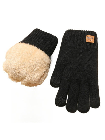 Gloving - Double-Layer Touchscreen Knitted Gloves