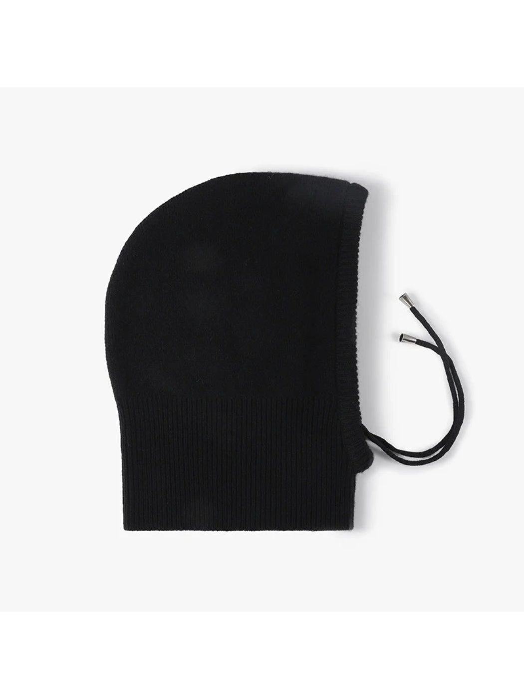 Haila - Drawstring Balaclava Hood with Ribbed Neck