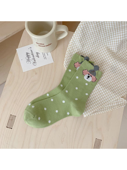 Rufia - Cute Cartoon Animal Crew Socks product image 4