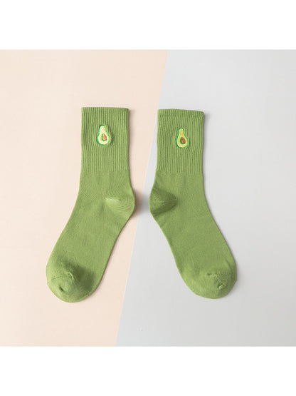 Rufia - Fruit Embroidery Crew Socks product image 9
