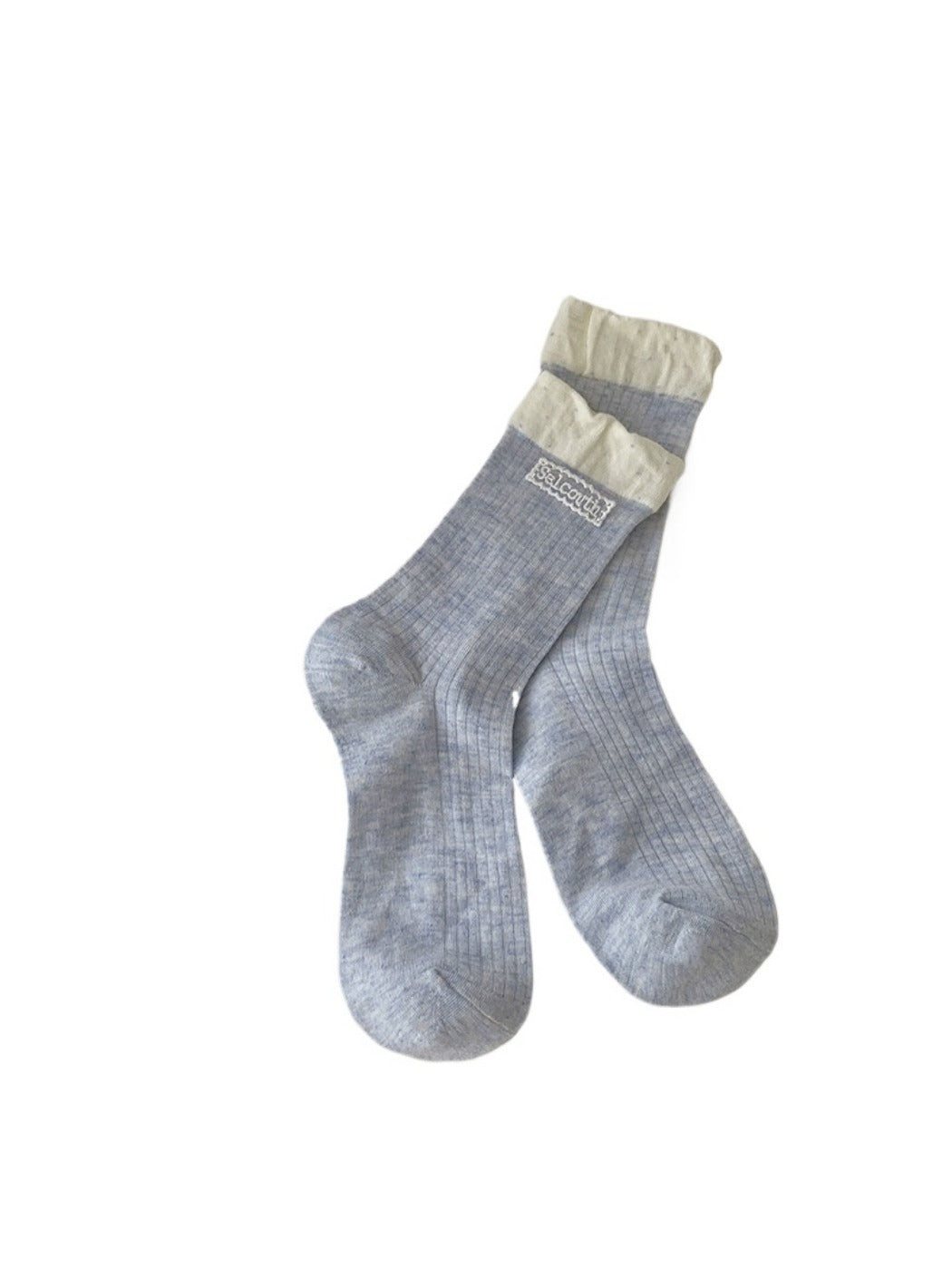 Rufia - Retro Simple Mid-Calf Socks - Sweet & Vintage