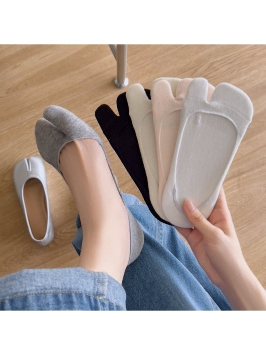 Rufia - Women's Split Toe Invisible Summer Socks