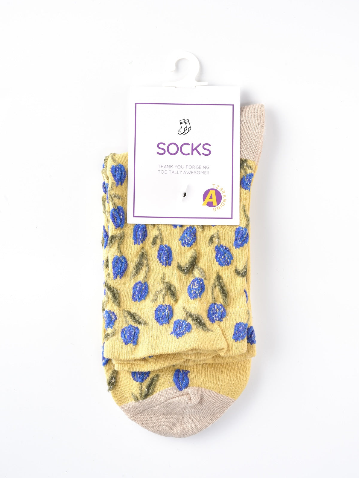 Rufia – Capsule Tulip Pattern Crew Socks