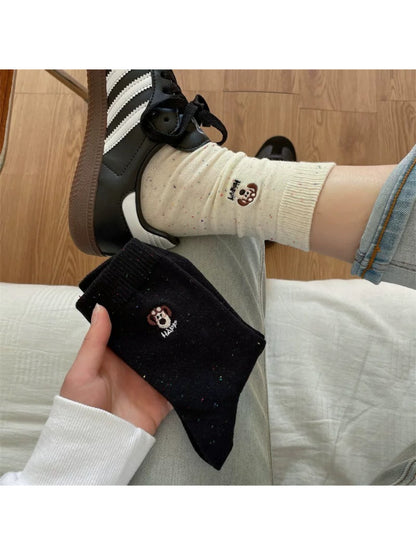 Rufia - Happy Bear Pattern Socks product image 1