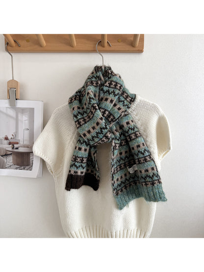Scarvii - Cozy Fair Isle Winter Scarf