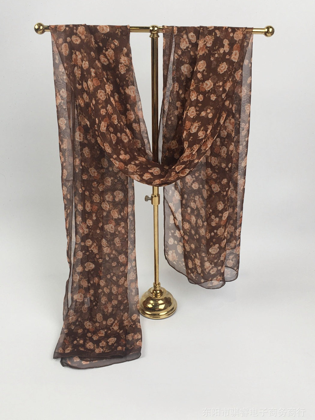 Scarvii - Floral Print Scarf & Shawl