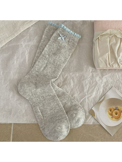 Rufia - Classic Bow Knit Crew Socks product image 7