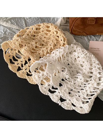 Haila - Vintage Style Openwork Women's Knit Hat