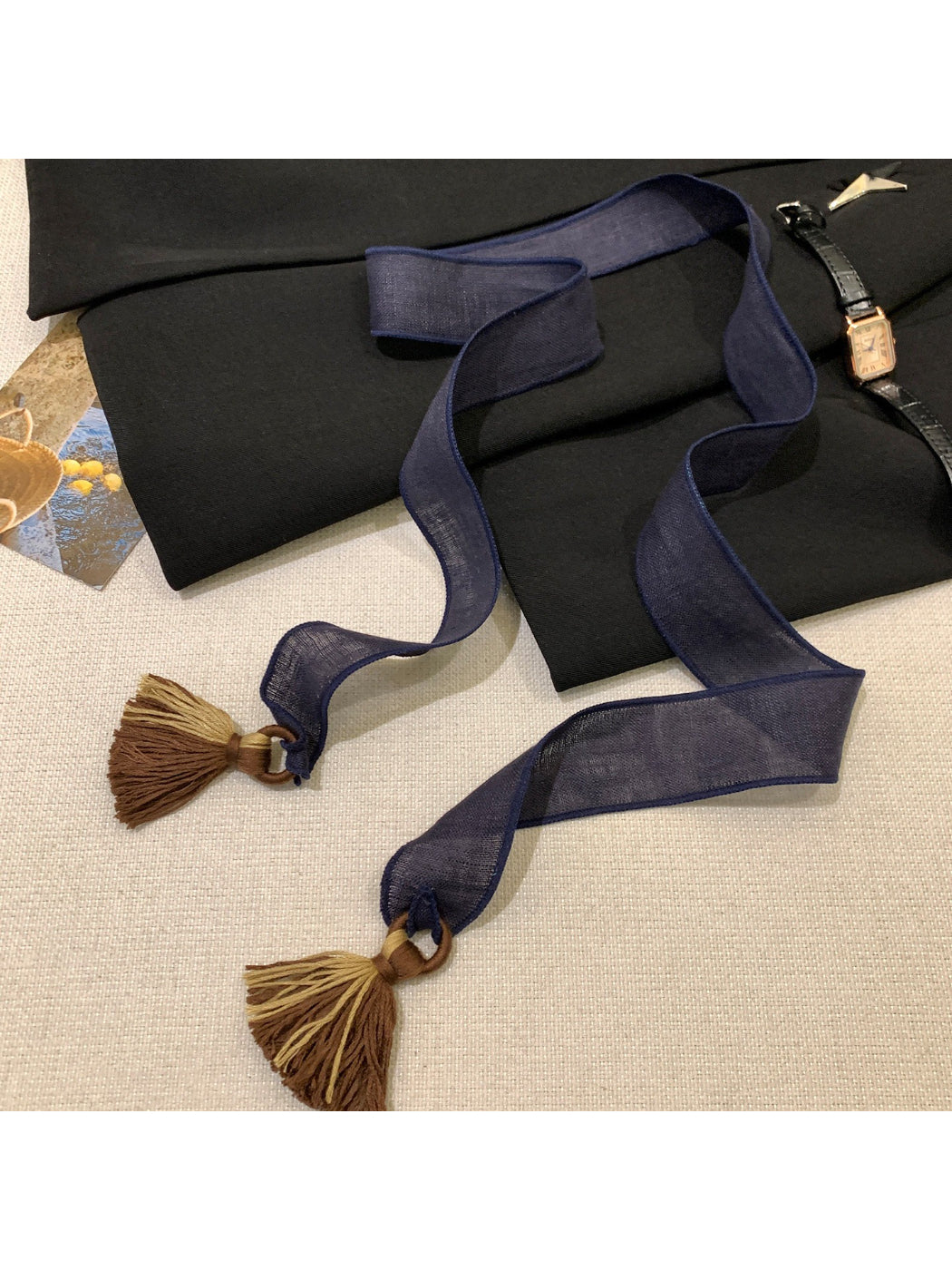 Scarvii Woven Tassel Tie Scarf product image