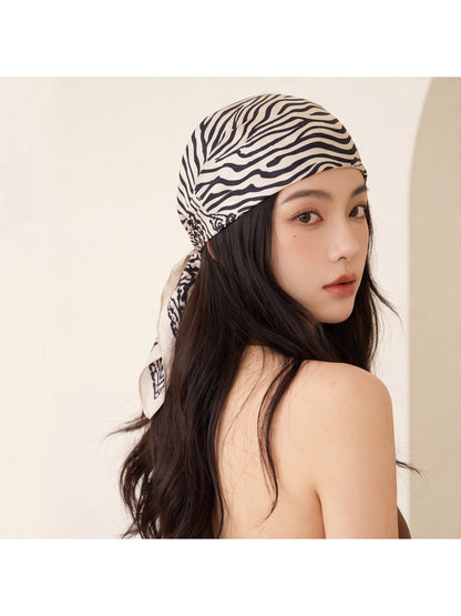 Scarvii - Zebra Print Square Scarf