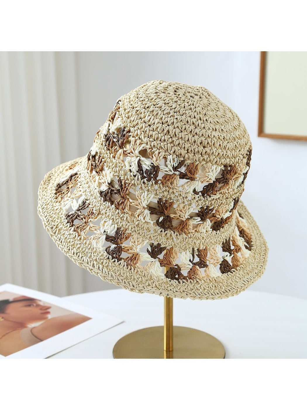 Haila - Women's Foldable Floral Bucket Hat for Summer