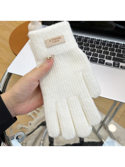 Gloving - Candy Color Touchscreen Knit Gloves