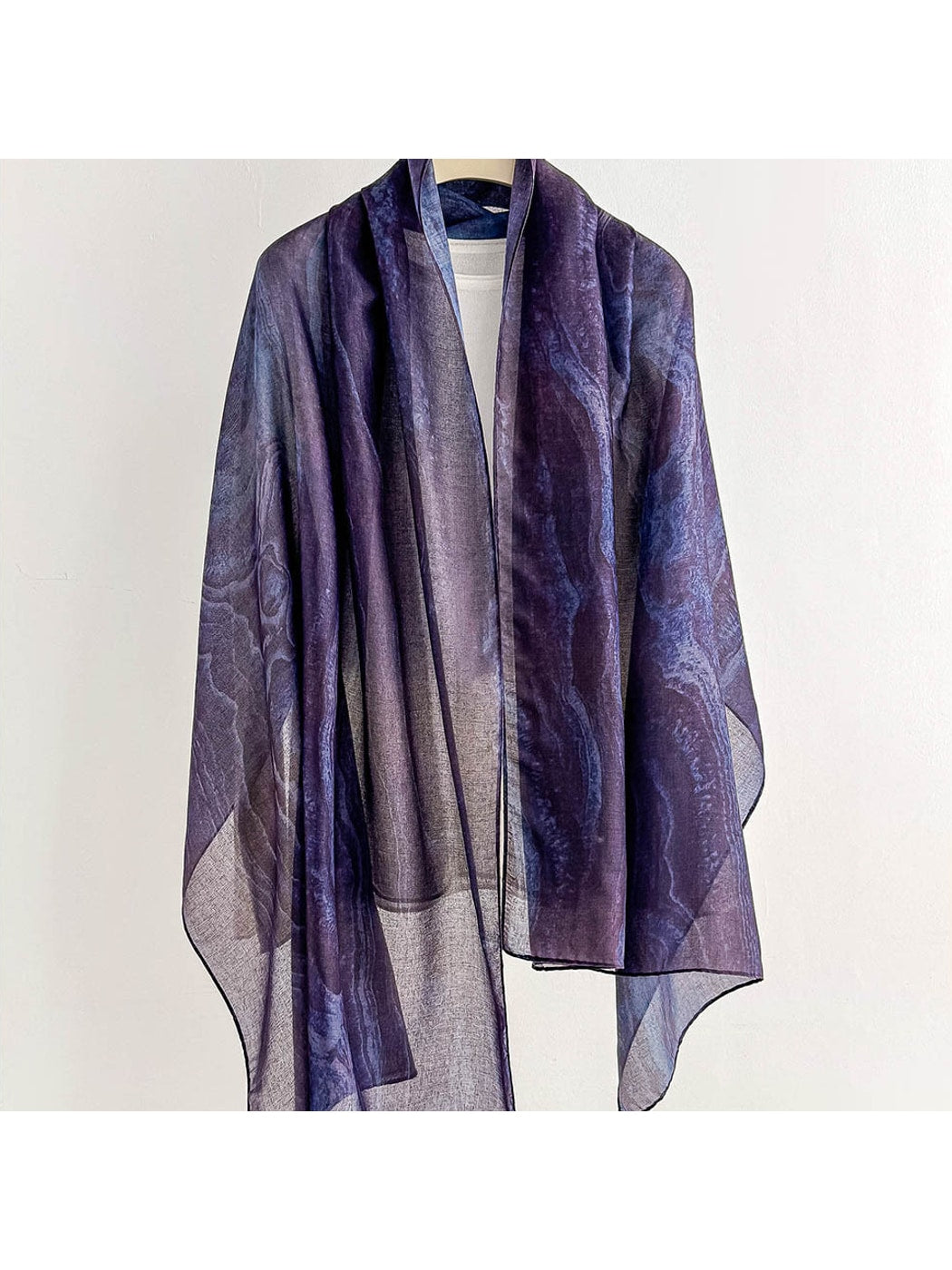 Scarvii - Abstract Style Floral Print Summer Wrap Scarf