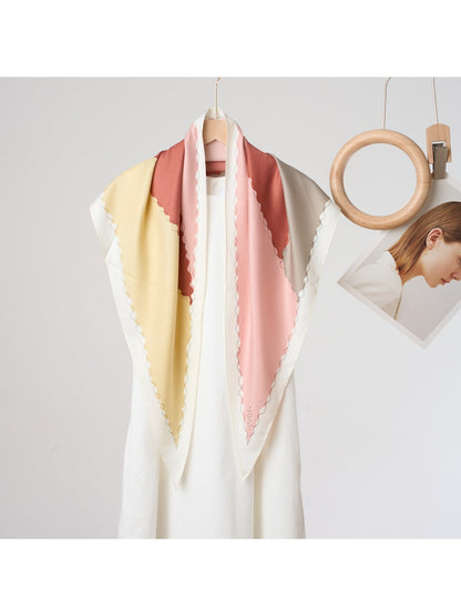 Scarvii - Modern Colorblock Elegant Triangle Bandana